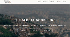 Desktop Screenshot of globalgoodfund.org