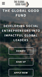 Mobile Screenshot of globalgoodfund.org